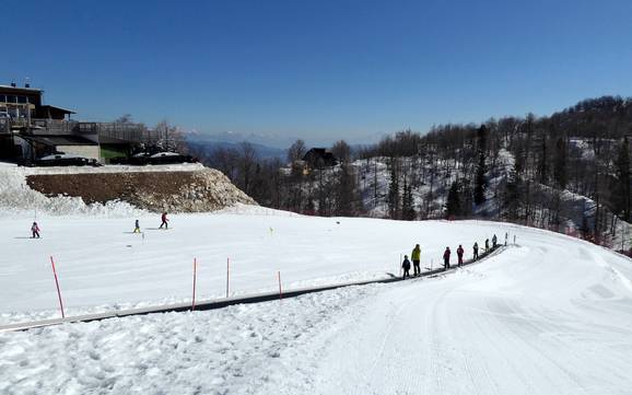 Skigebiete für Anfänger in den Julischen Alpen – Anfänger Vogel – Bohinj