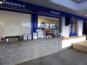 Gepflegte Kassen an der Talstation Surlej