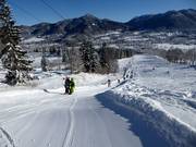 Jaudenhanglift 1 - Schlepplift mit T-Bügel/Anker