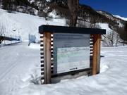 Loipenplan im Lötschental