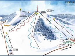 Skigebiet Piękna Góra – Goldap