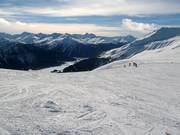 Schwarzseealp mit Blick nach Davos