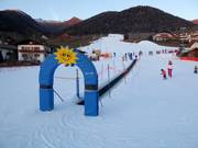 Übungshang mit Förderband