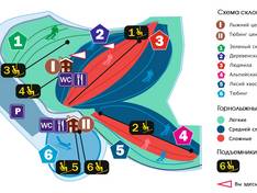 Pistenplan Nekrasovo