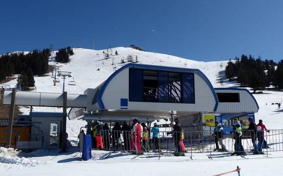 Steiner Alpen: beste Skilifte – Lifte/Bahnen Krvavec