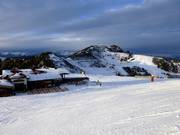 Panorama am höchsten Punkt des Skigebiets