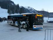 Skibus an der Fellhornbahn