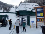 Das Personal ist immer an den Einstiegen präsent