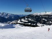 Pisten an der 8er-Sesselbahn Seebliga