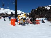 Schneekanonen im Happy Valley