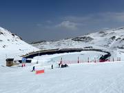 Speicherteich im Skigebiet Sierra Nevada