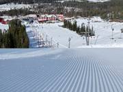 Erstklassige Pistenpräparierung im Skigebiet Kläppen