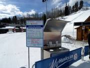 Informationstafel an der Talstation