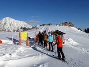 Restaurant - Seillift/Babylift mit niederer Seilführung
