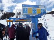 Towers - 4er Sesselbahn fix geklemmt