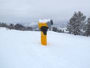 Schneekanone im Skigebiet Snow King Mountain