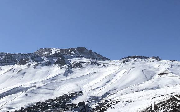 Skifahren bei La Parva