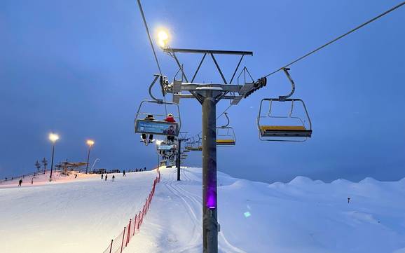 Südfinnland: beste Skilifte – Lifte/Seilbahnen Talma