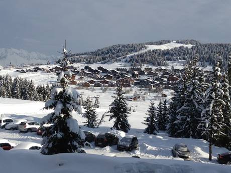Pays du Mont Blanc: Unterkunftsangebot der Skigebiete – Unterkunftsangebot Espace Diamant – Les Saisies/Notre-Dame-de-Bellecombe/Praz sur Arly/Flumet/Crest-Voland