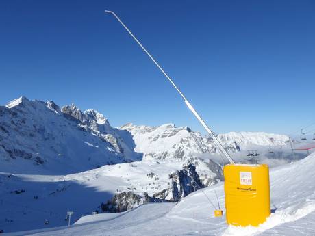 Schneesicherheit Urner Alpen – Schneesicherheit Titlis – Engelberg