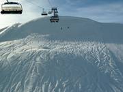 Tiefschneespuren am Family Express