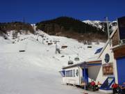 Gampenbahn - 4er Hochgeschwindigkeits-Sesselbahn (kuppelbar) mit Abdeckhauben