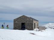 Café an der Bergstation Kellaria auf 2250 m (nur an Wochenenden offen)