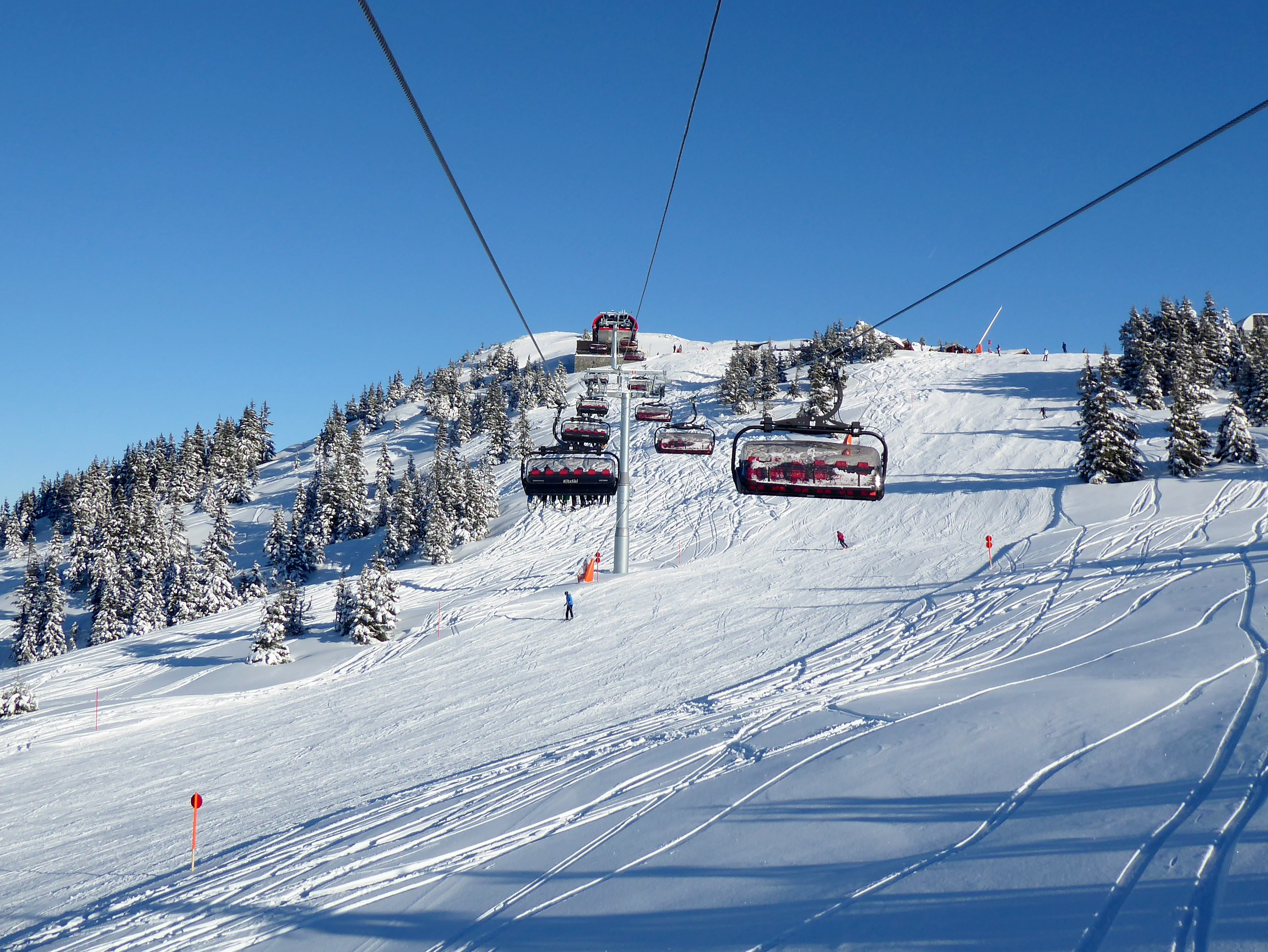 Alle Skilifte/Aufstiegsanlagen im Skigebiet KitzSki – Kitzbühel/Kirchberg