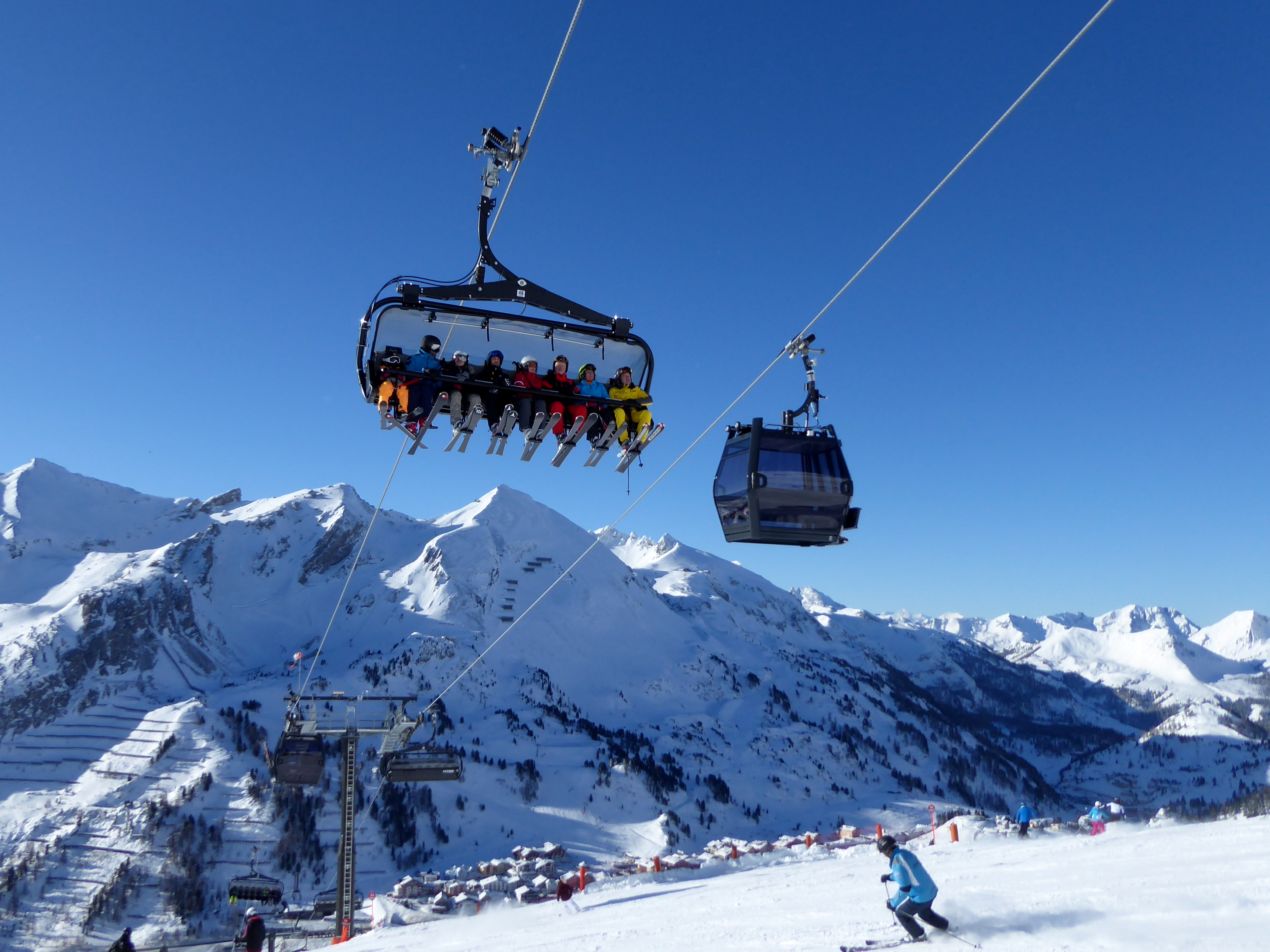 Alle Skilifte/Aufstiegsanlagen im Skigebiet Obertauern