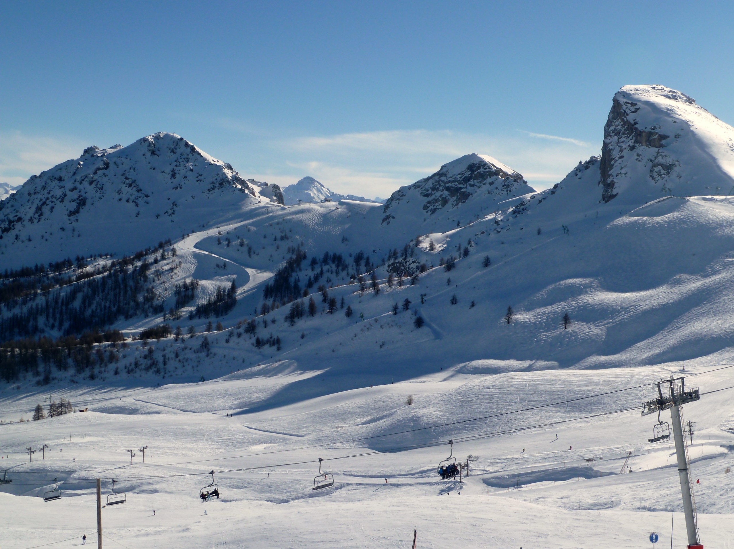 Skigebiet Serre Chevalier – Briançon/Chantemerle/Villeneuve-la-Salle/Le Monêtier-les-Bains