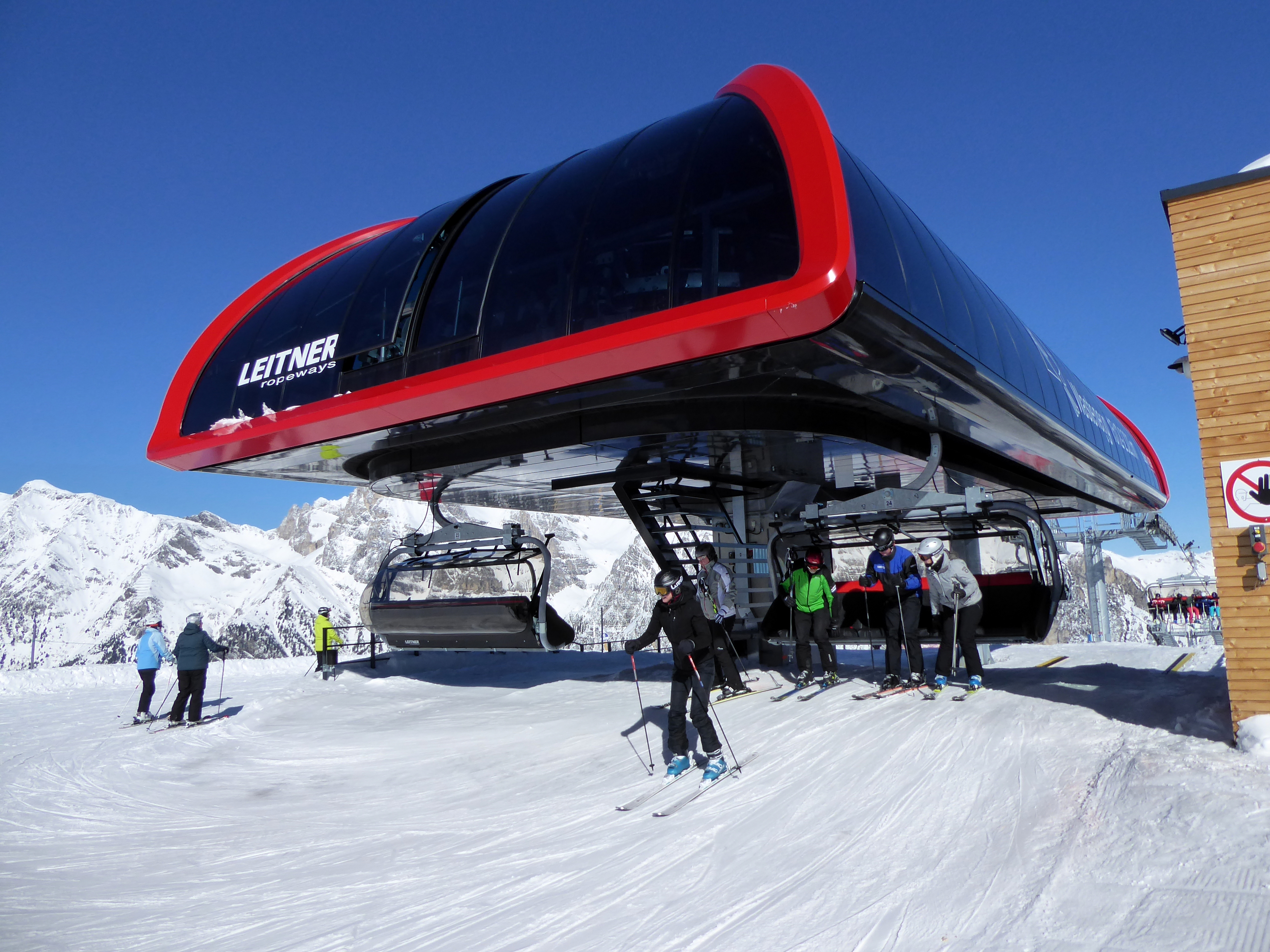 Alle Skilifte/Aufstiegsanlagen im Skigebiet Ladurns