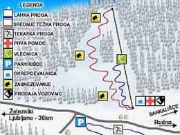 Skigebiet Rudno – Železniki