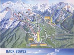 Pistenplan Lake Louise