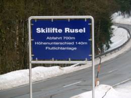 Skigebiet Rusel