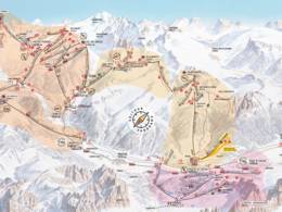 Pistenplan Belvedere/Col Rodella/Ciampac/Buffaure – Canazei/Campitello/Alba/Pozza di Fassa