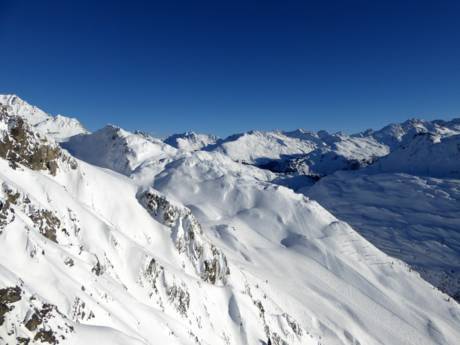 Österreich: Größe der Skigebiete – Größe St. Anton/St. Christoph/Stuben/Lech/Zürs/Warth/Schröcken – Ski Arlberg