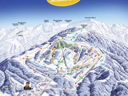 Pistenplan Hinterstoder – Höss