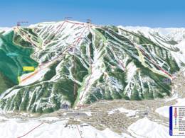 Skigebiet Bald Mountain – Sun Valley