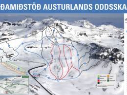 Skigebiet Oddsskarð