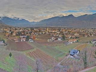 Blick auf Lana und Umgebung