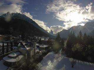Apparthotel Germania – Blick auf das Höhlensteintal