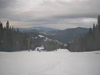 Wierchomla - widok na trasy