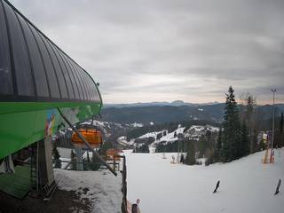 Słotwiny Arena - widok z górnej stacji