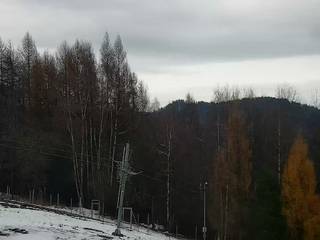 Góra Żar - widok panoramiczny na Beskidy