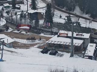 Meander - widok na stok i termy Oravice