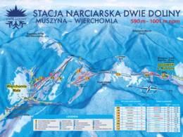 Skigebiet Dwie Doliny – Wierchomla Mała/Szczawnik (Piwniczna-Zdrój/Muszyna)