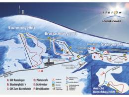 Skigebiet Steinberglift – Langfurth (Schöfweg)