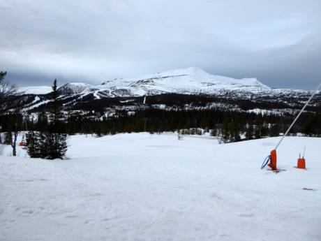 Skandinavisches Gebirge: Größe der Skigebiete – Größe Åre