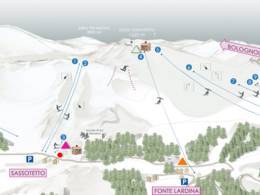 Skigebiet Sassotetto – Santa Maria Maddalena