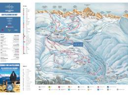 Pistenplan Passo San Pellegrino/Falcade